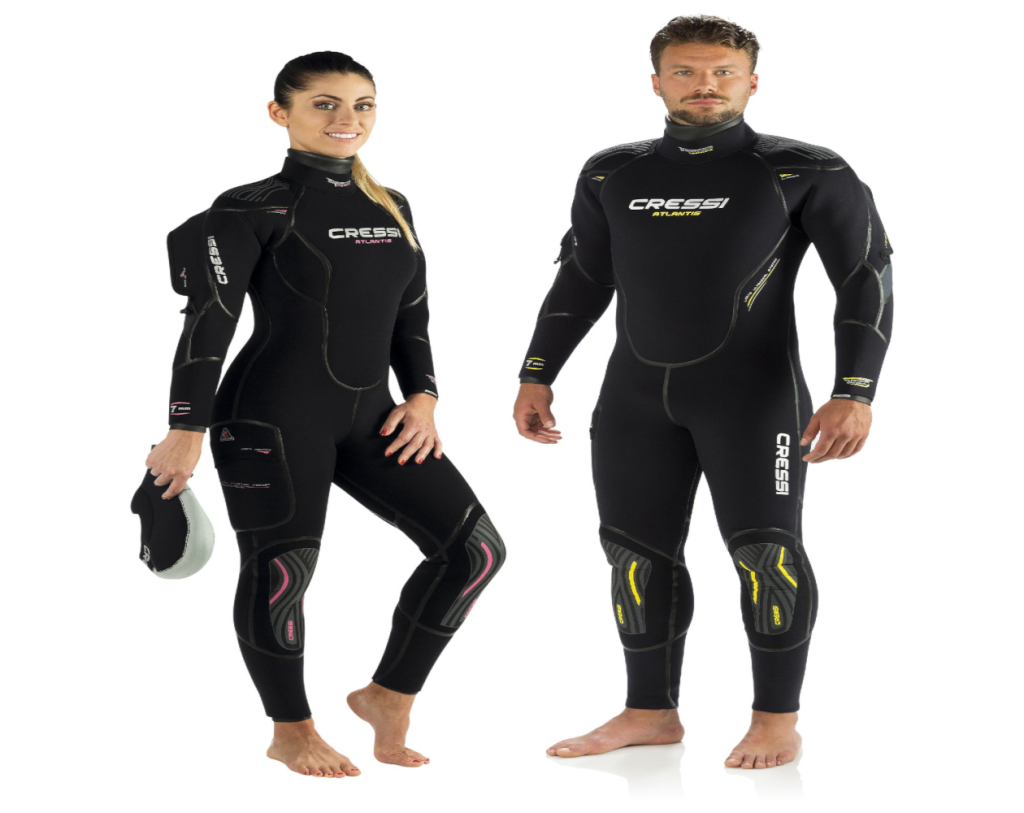 Traje de buceo semiseco marca cressi