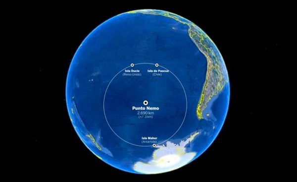 Point Nemo: The Mysterious Center of the Ocean