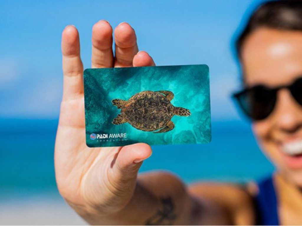 Padi certification card